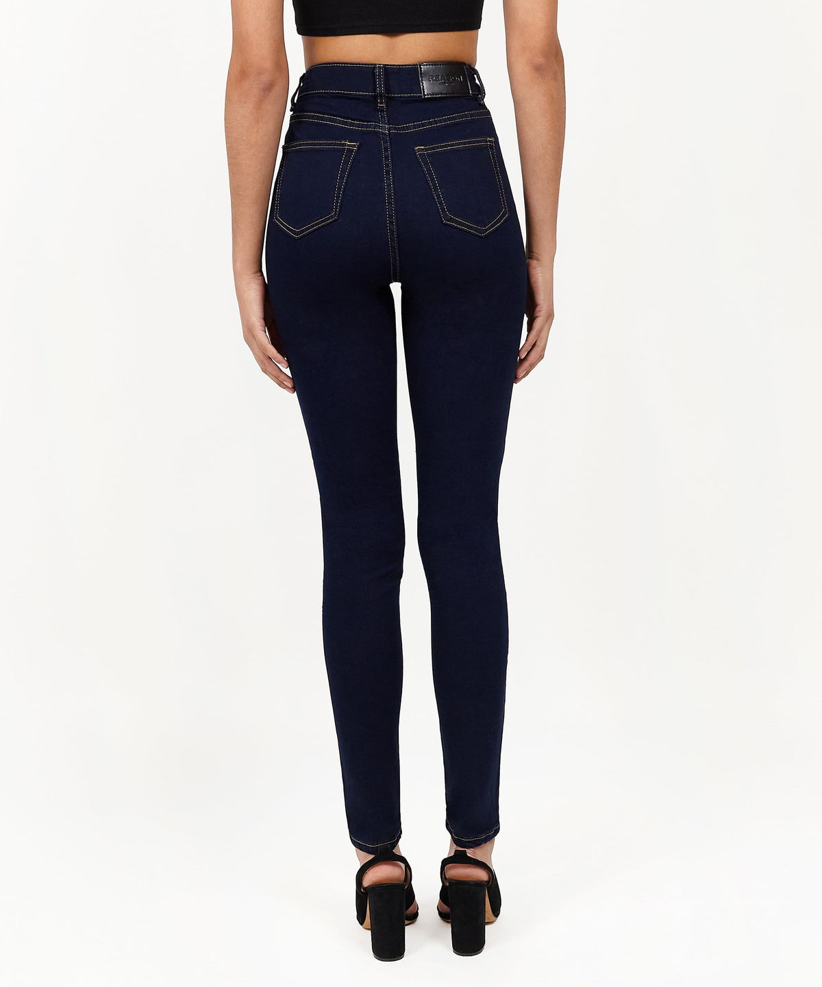 Reason Clothing Quality | Womens Charlotte High Waist Slim Jeans