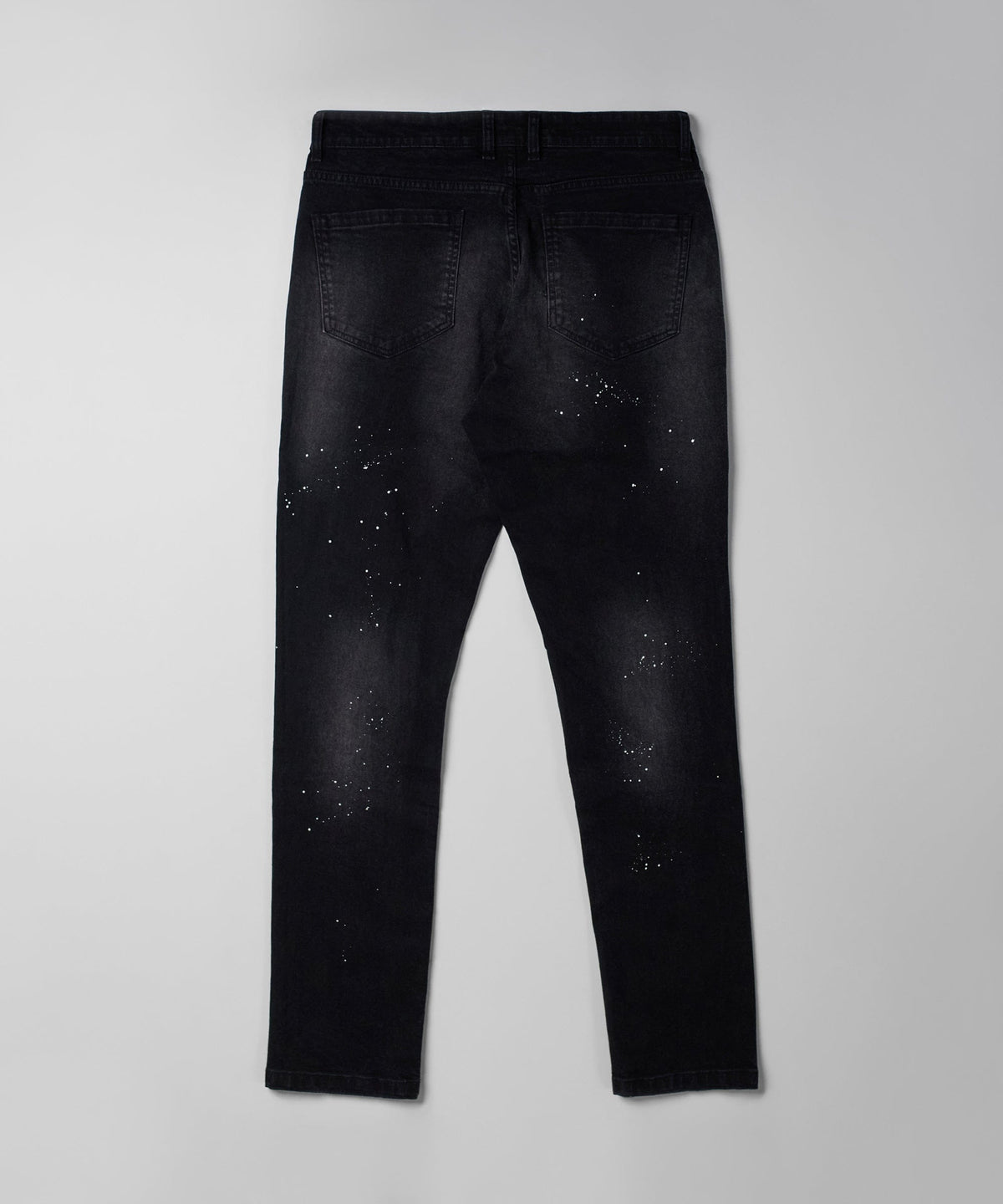 Reason Clothing Essential | Nighthawk Ripped Skinny Jeans - Black