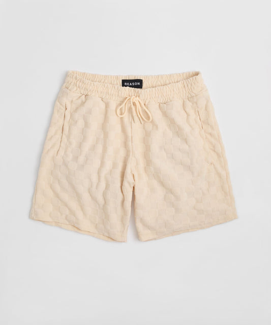 Reason Clothing Deals | Checkerboard Towel Short