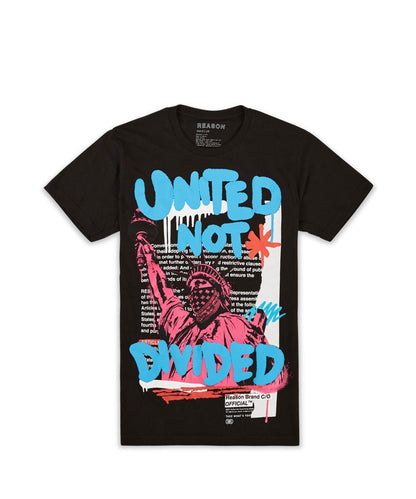 Reason Clothing Deals | Not Divided Tee - Black