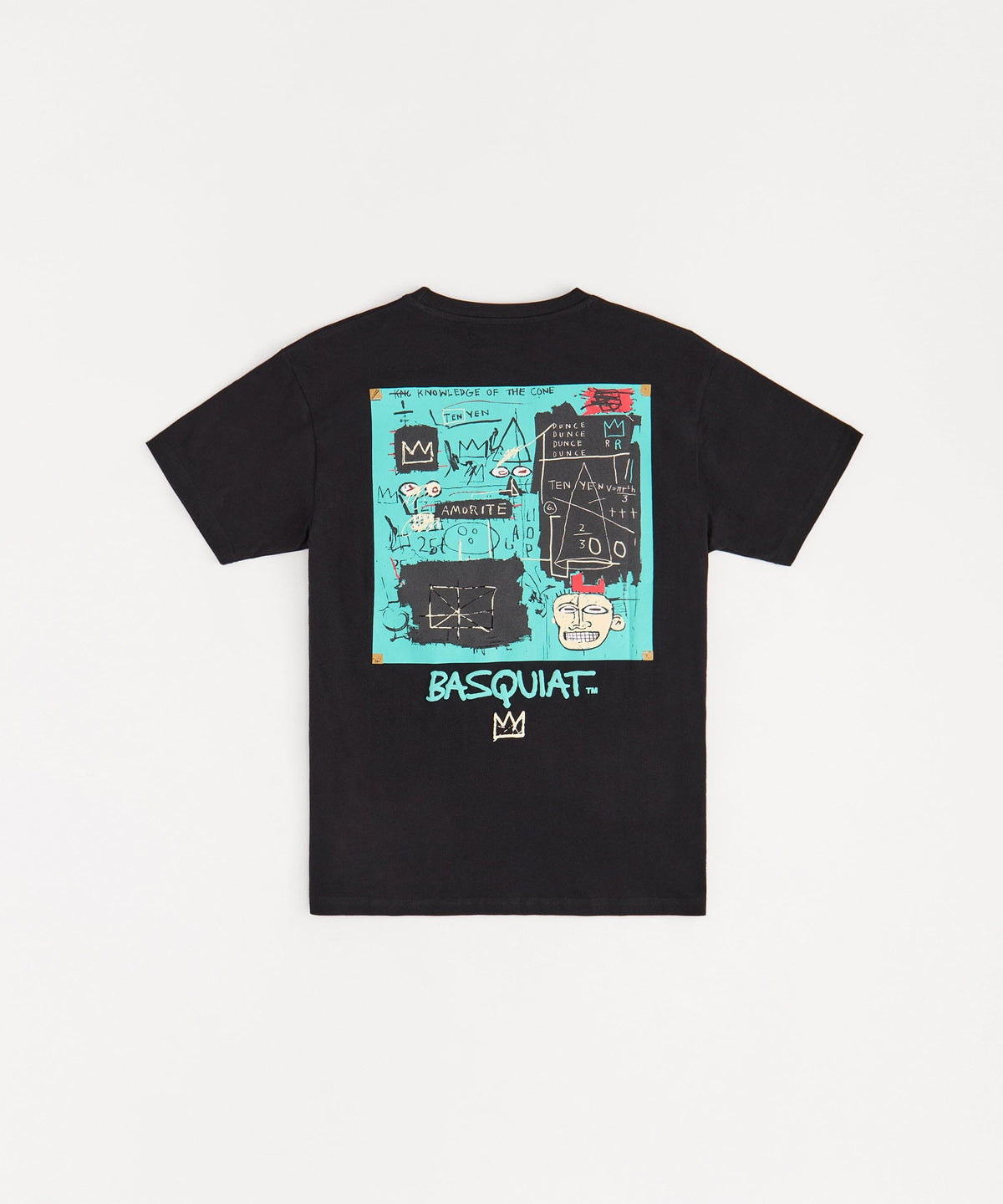 Reason Clothing Quality | Basquiat Equals Pi Short Sleeve Tee - Black