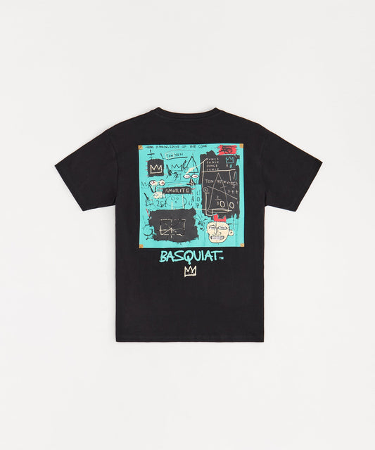 Reason Clothing Quality | Basquiat Equals Pi Short Sleeve Tee - Black