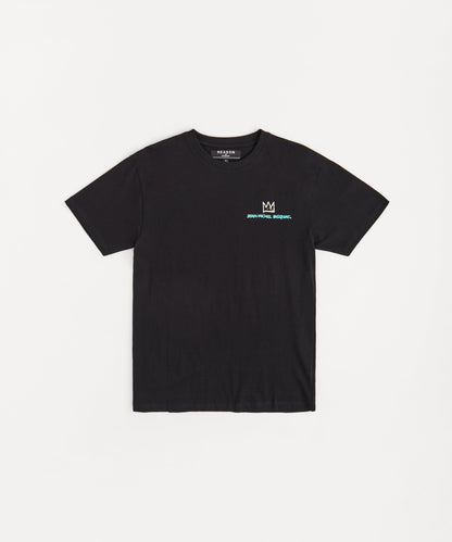 Reason Clothing Quality | Basquiat Equals Pi Short Sleeve Tee - Black