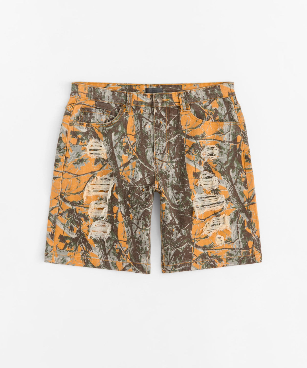 Reason Clothing Featured | Destroyed Denim Shorts