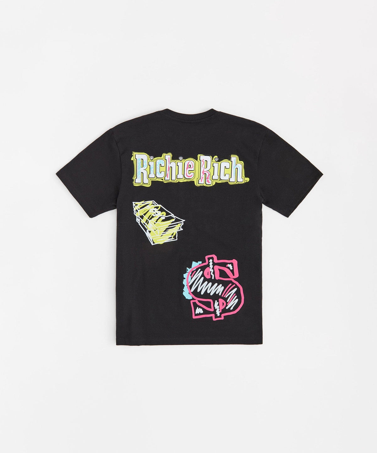 Reason Clothing Exclusive | Richie Rich Short Sleeve Tee - Black
