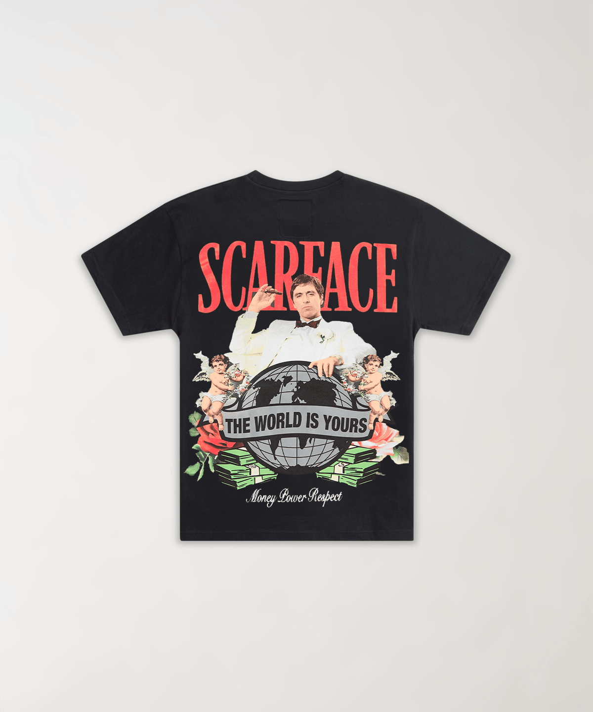 Reason Clothing Best Seller | Scarface The World Short Sleeve Tee - Black