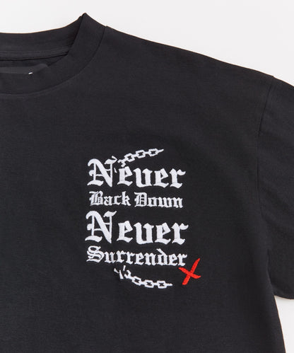Reason Clothing Customer Favorite | Never Surrender Short Sleeve Tee - Black