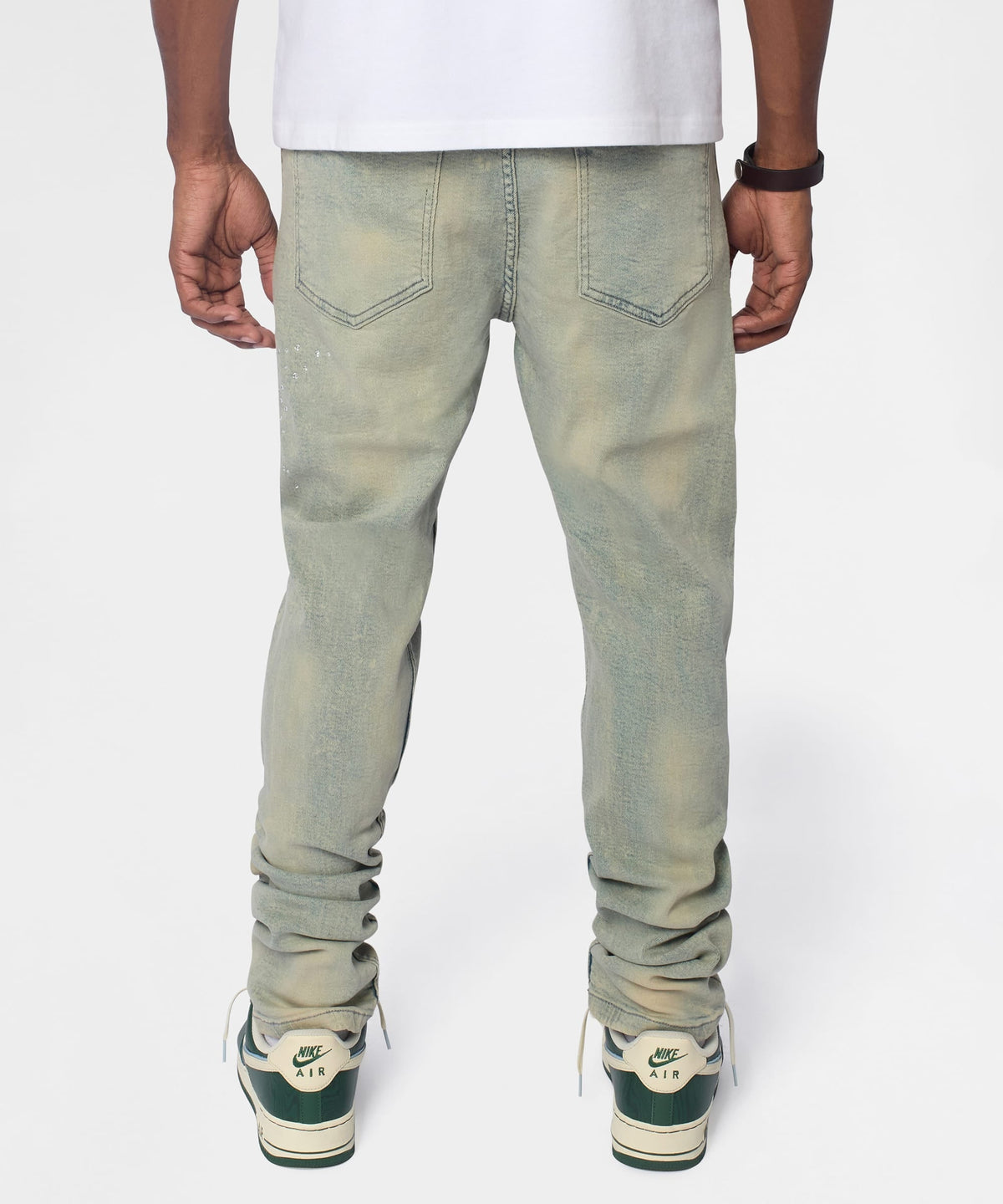 Reason Clothing Recommended | Skinny Fit Denim Pant - Dark Blue