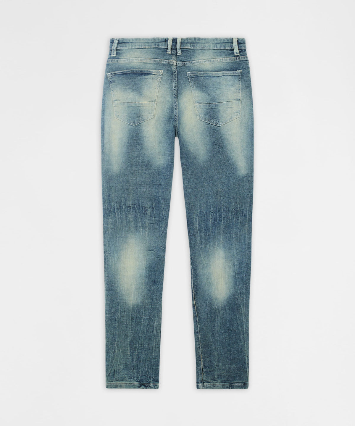 Reason Clothing Quality | Road Rage Distressed Skinny Jeans - Light Blue