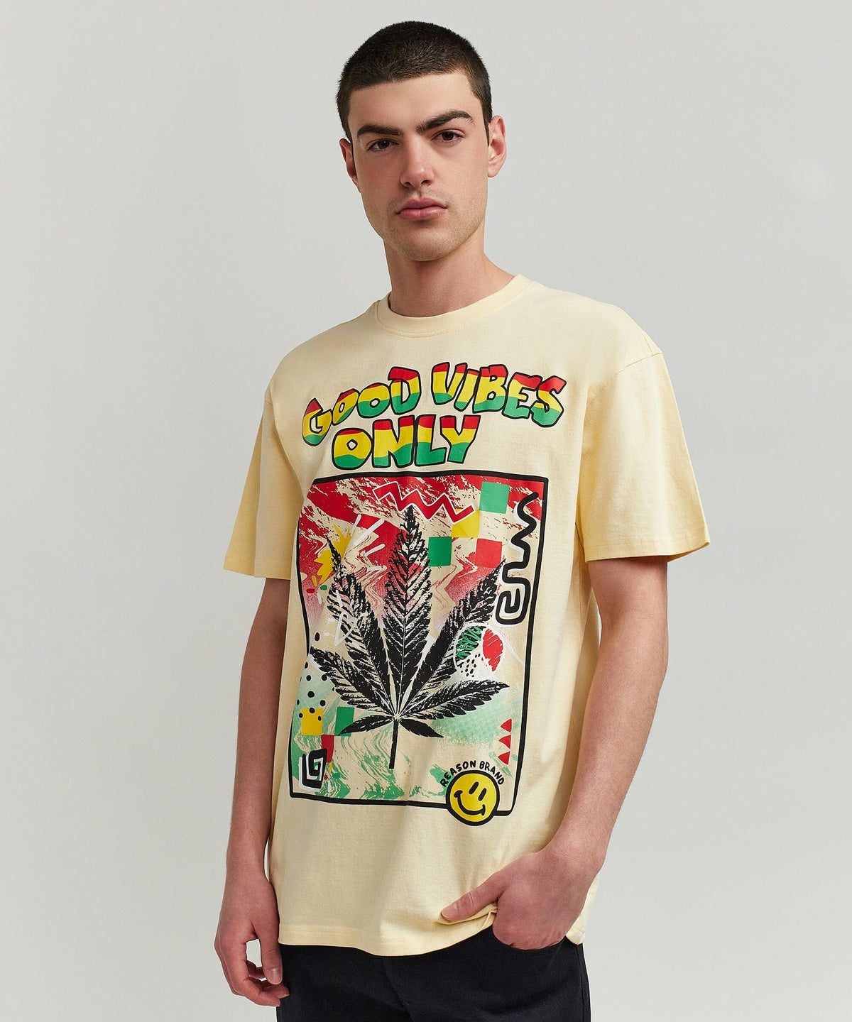 Reason Clothing Signature | Good Vibes Only Tee