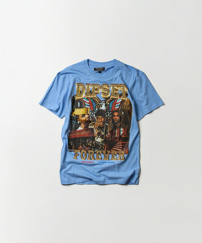 Reason Clothing Popular | Dipset Forever Graphic Short Sleeve Tee - Light Blue
