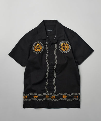 Reason Clothing Sale | Yuma Embroidery Shirt