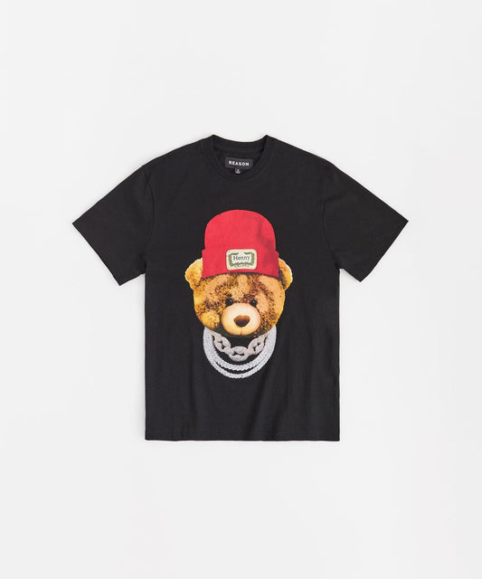 Reason Clothing Special Offer | Rhinestone Tee - Black