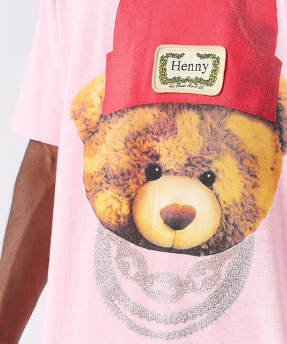 Reason Clothing Sale | Rhinestone Tee - Pink