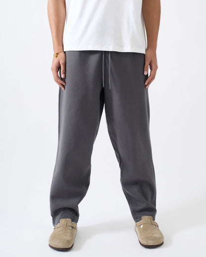Reason Clothing New | Classic Open Hem Pant - Dark Grey