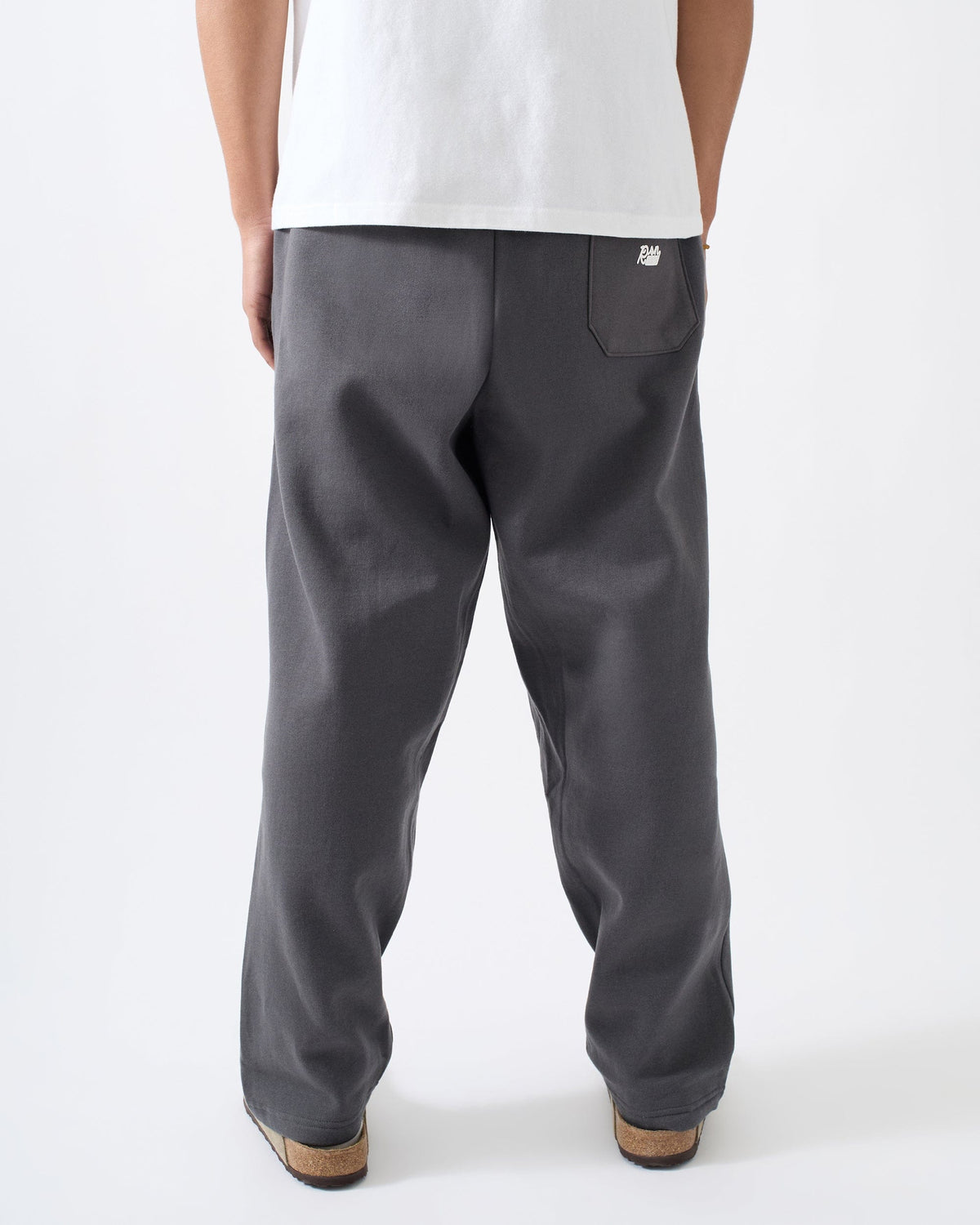 Reason Clothing New | Classic Open Hem Pant - Dark Grey