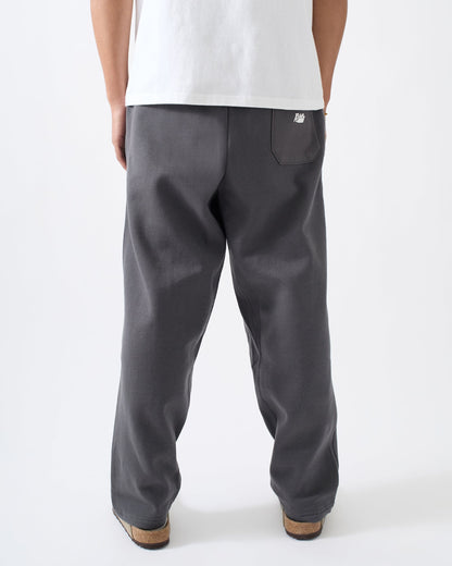Reason Clothing New | Classic Open Hem Pant - Dark Grey
