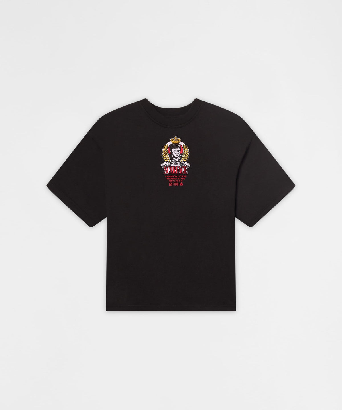 Reason Clothing Trusted | Scarface The Eyes Chico Graphic Short Sleeve Tee - Black