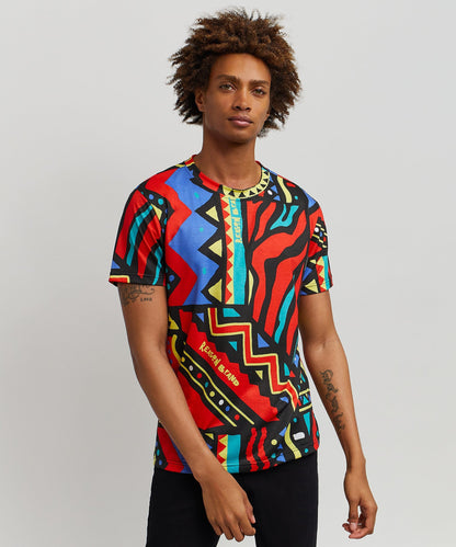 Reason Clothing Everyday | Unity Allover Geometric Print Tee