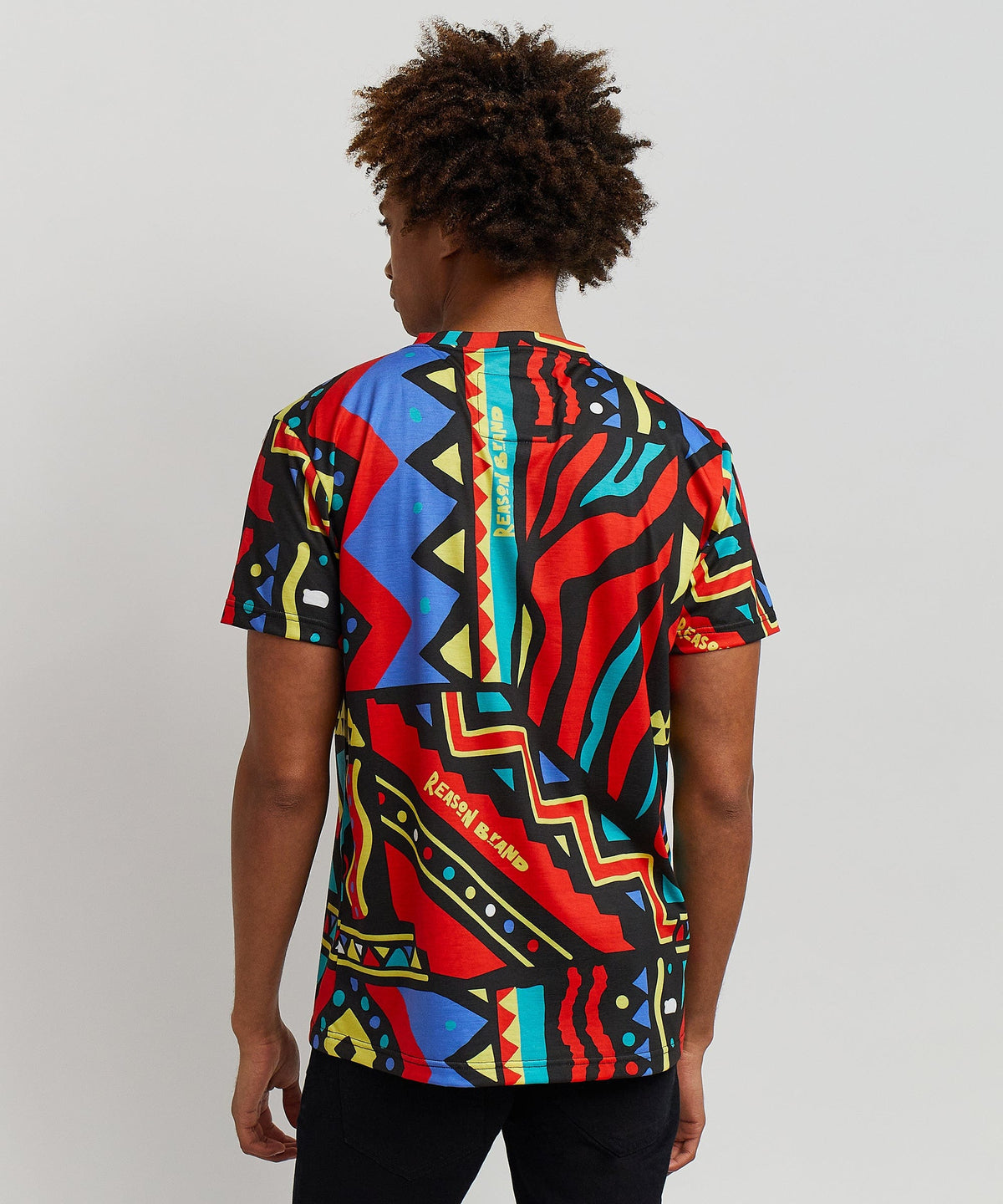 Reason Clothing Everyday | Unity Allover Geometric Print Tee