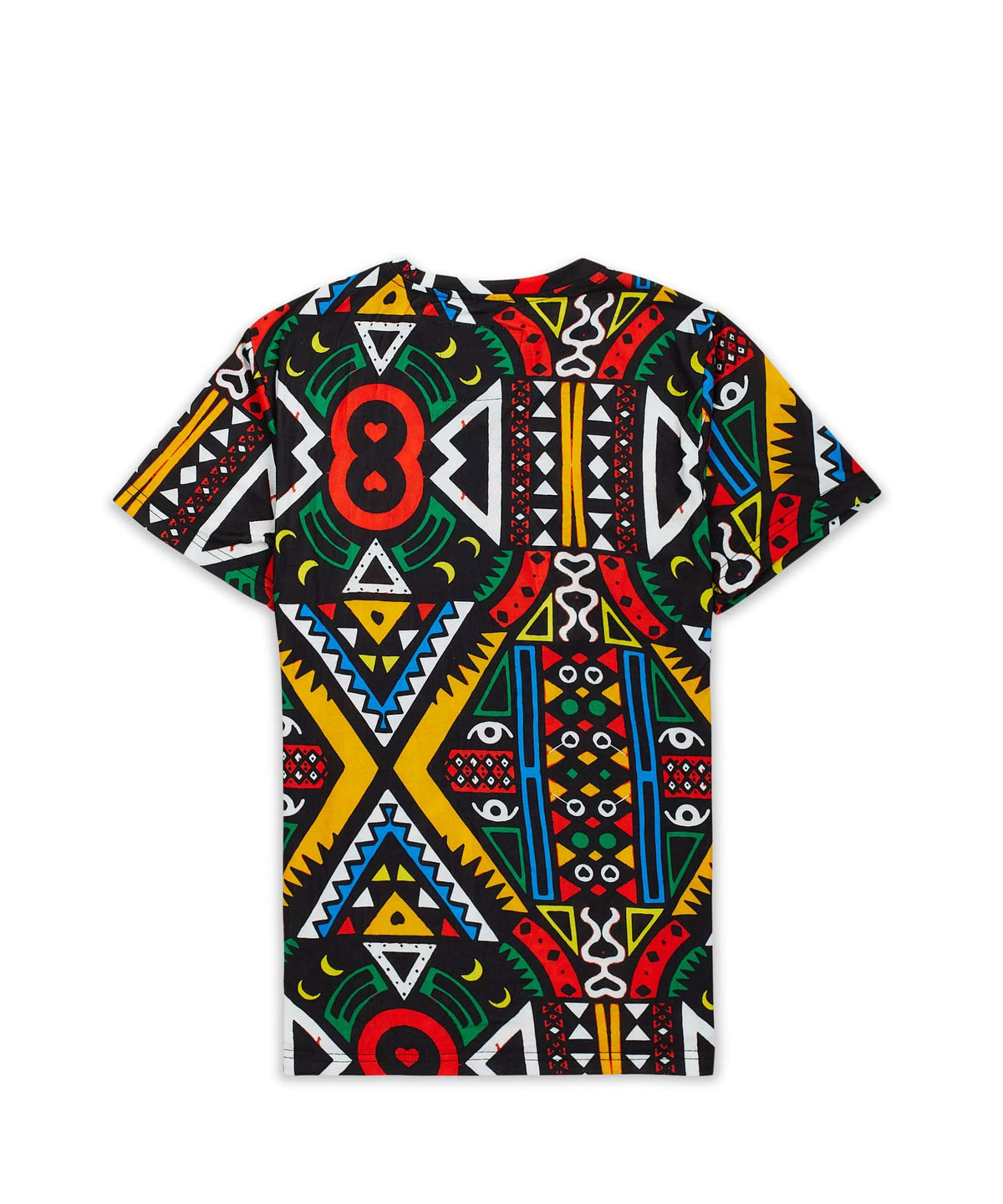 Reason Clothing Exclusive | Emblem Allover Geometric Print Graphic Tee