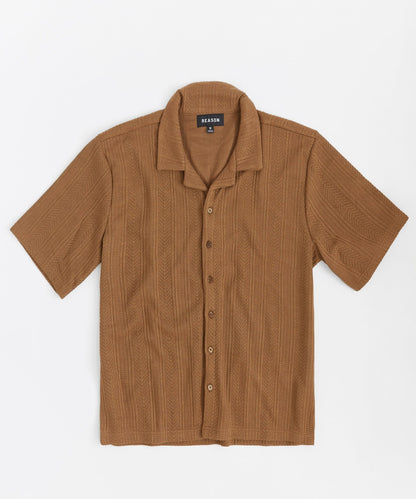 Reason Clothing Essential | Jacquard Knit Shirt
