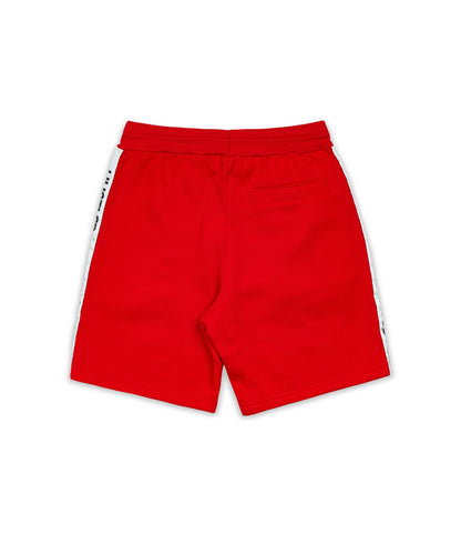 Reason Clothing Premium | Hustler Side Taped Short - Red