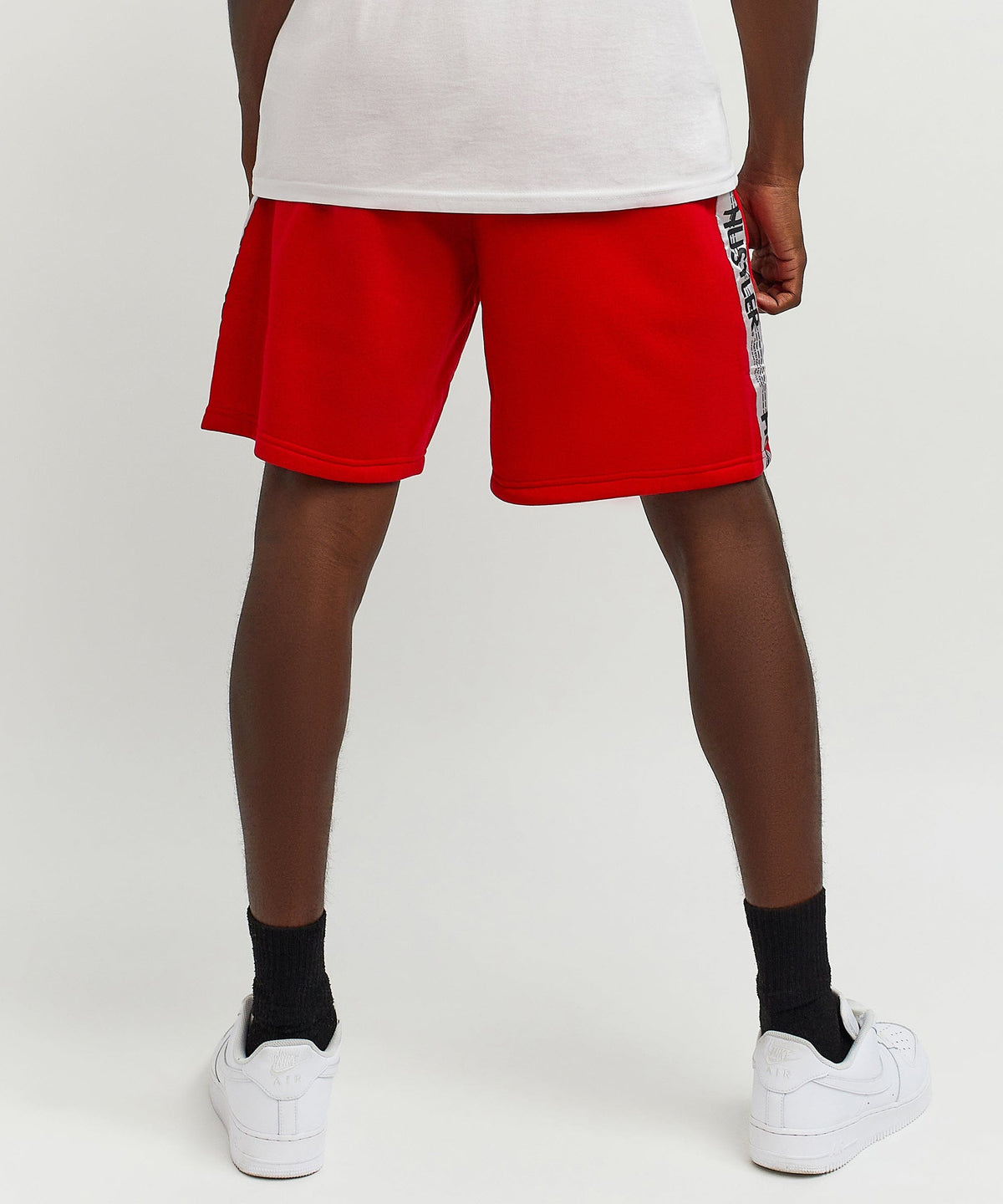 Reason Clothing Premium | Hustler Side Taped Short - Red