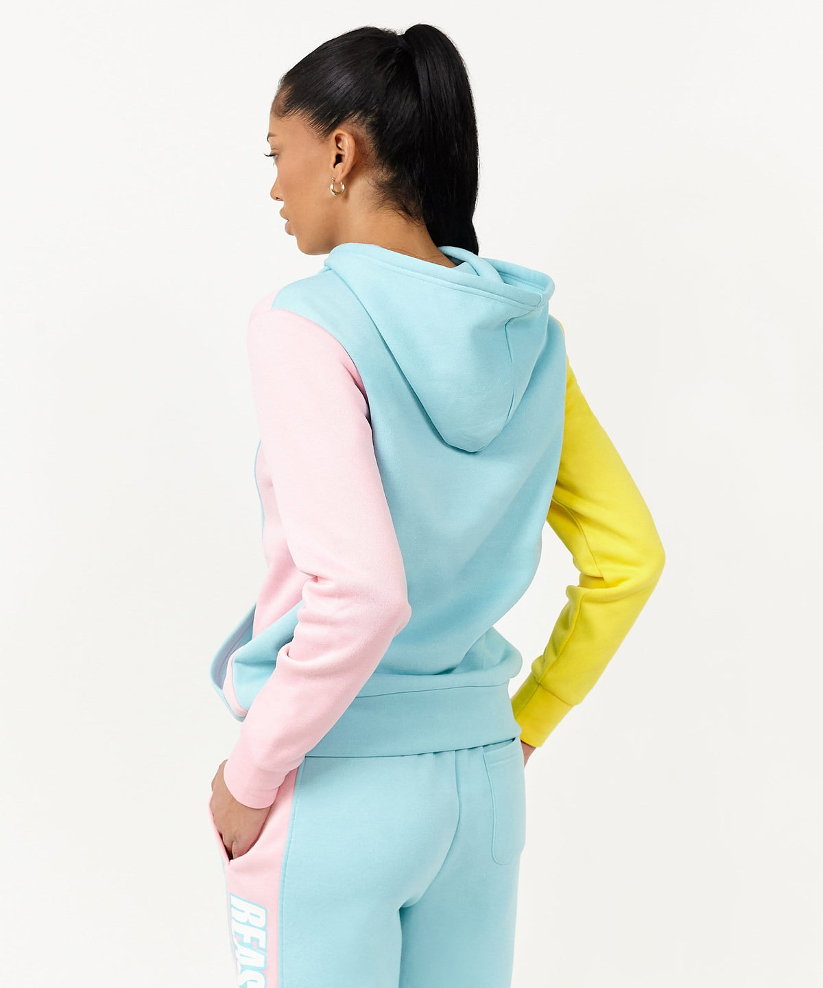Reason Clothing Deals | Womens Blocked Hoodie