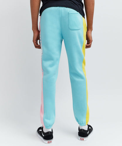 Reason Clothing Quality | Blocked Pastel Logo Jogger