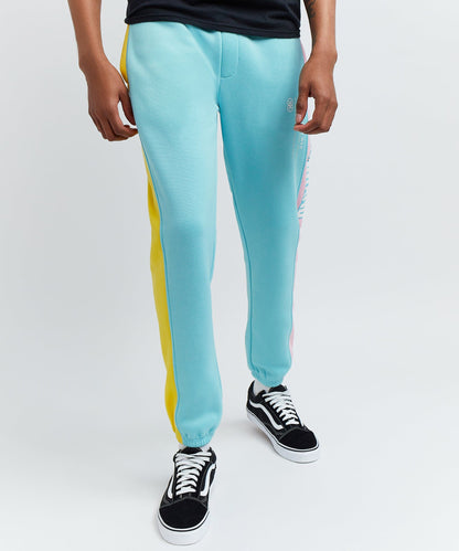 Reason Clothing Quality | Blocked Pastel Logo Jogger