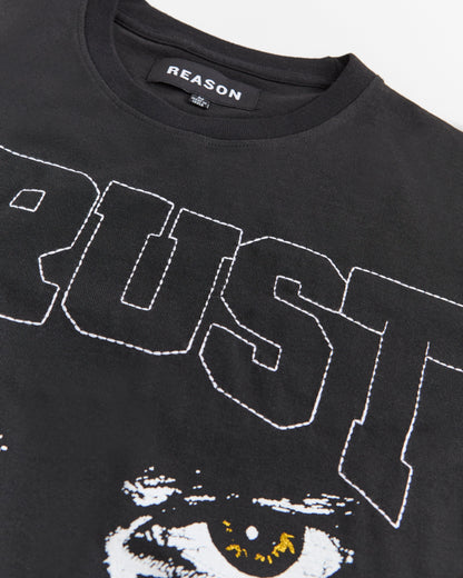 Reason Clothing Smart Buy | Chenille Tee - Black
