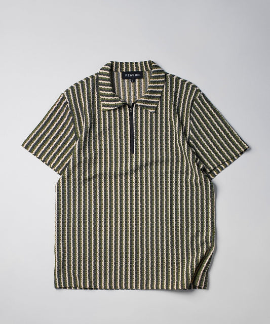 Reason Clothing Signature | Striped Shirt