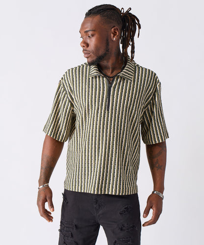 Reason Clothing Signature | Striped Shirt
