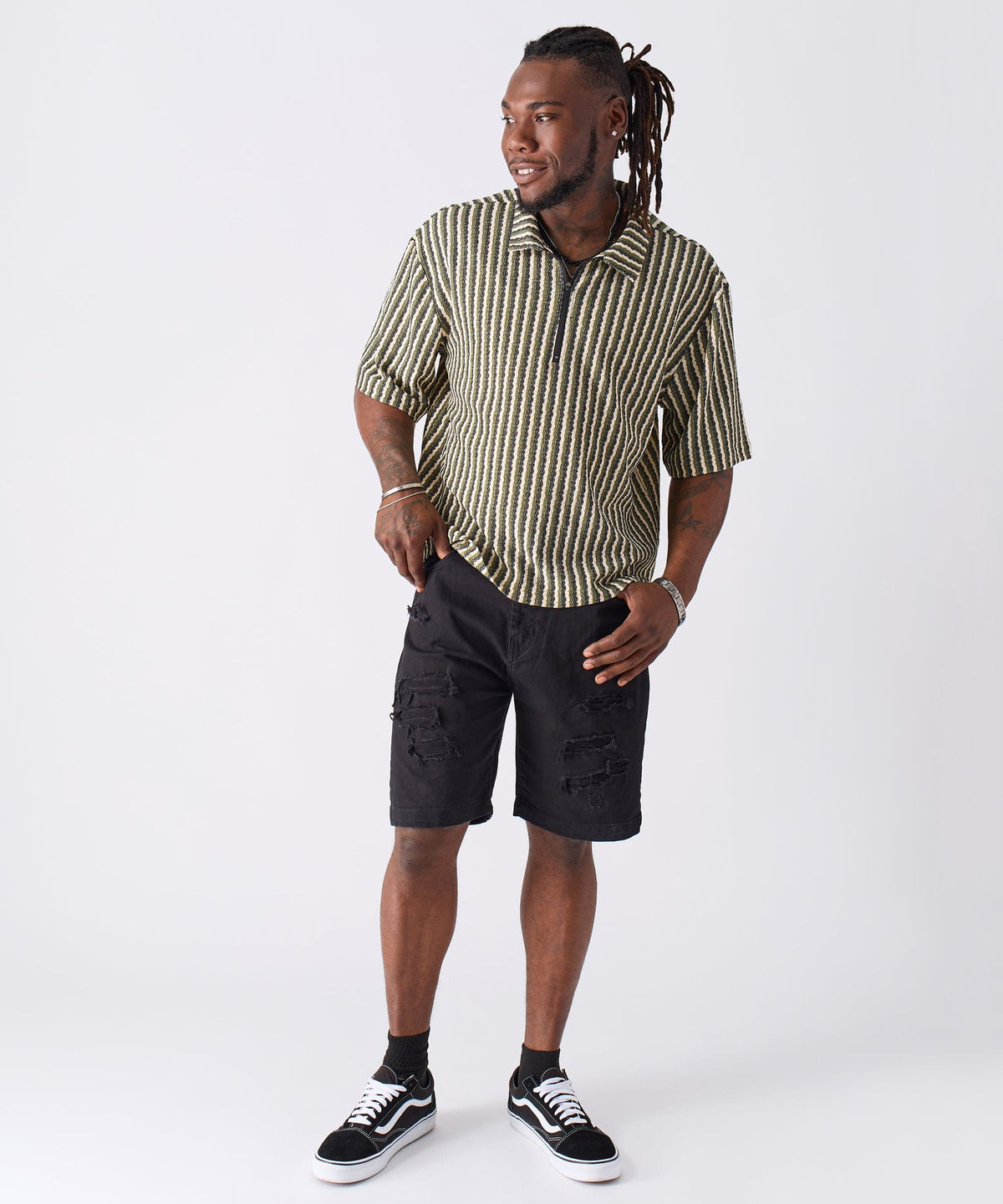 Reason Clothing Signature | Striped Shirt