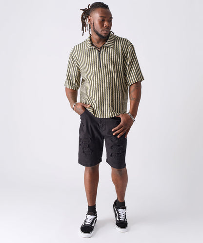 Reason Clothing Signature | Striped Shirt