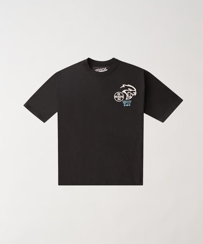 Reason Clothing Popular | Plus Size Dodge Hellcate Short Sleeve Tee - Black