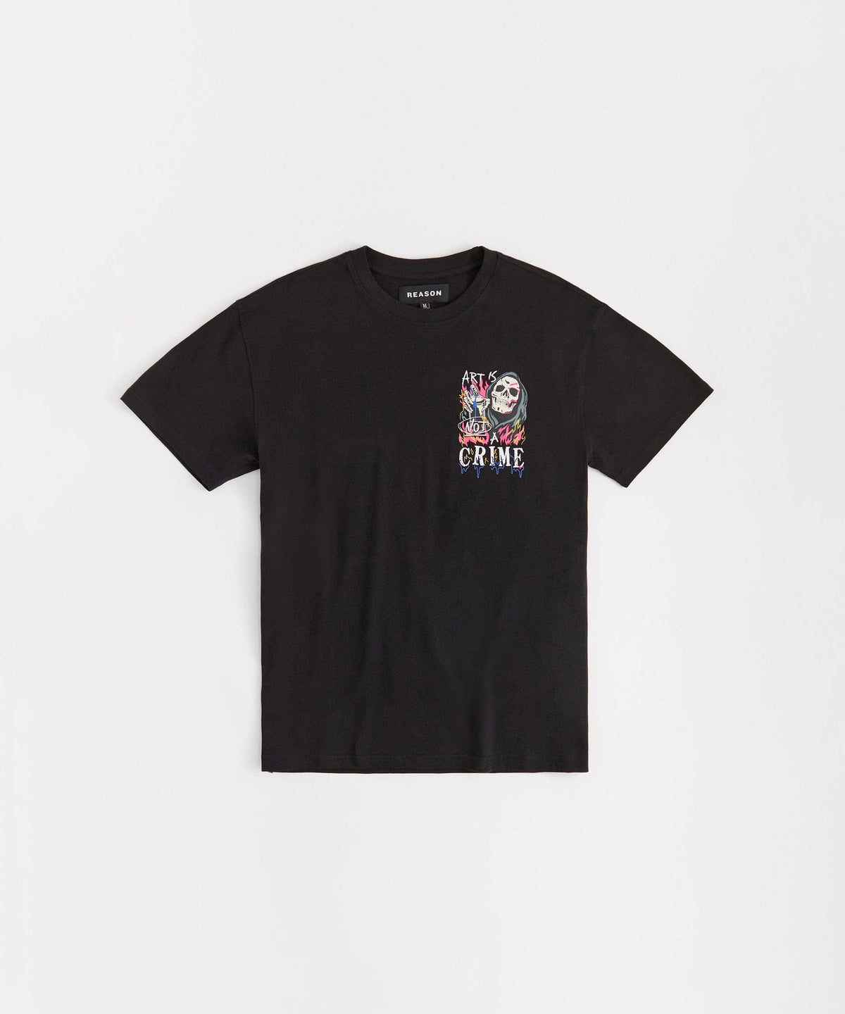Reason Clothing Customer Favorite | Plus Size Chaos Tee - Black