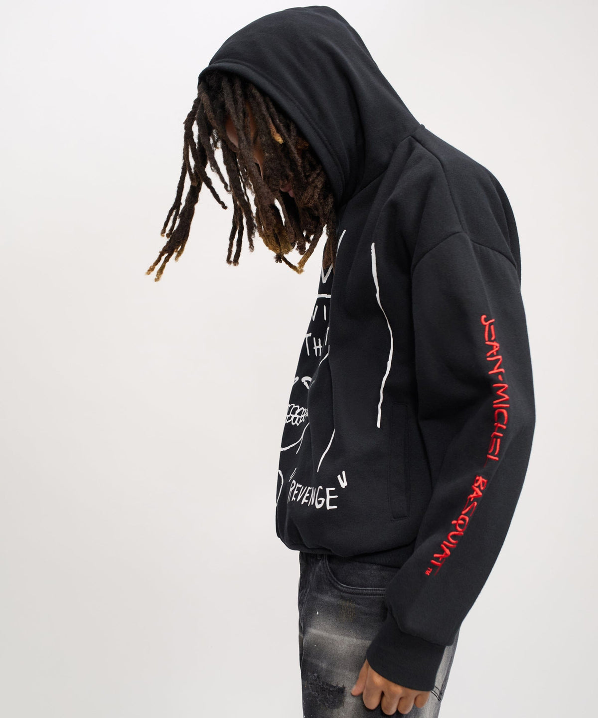 Reason Clothing Best Price | Basquiat Evil Thoughts Hoodie