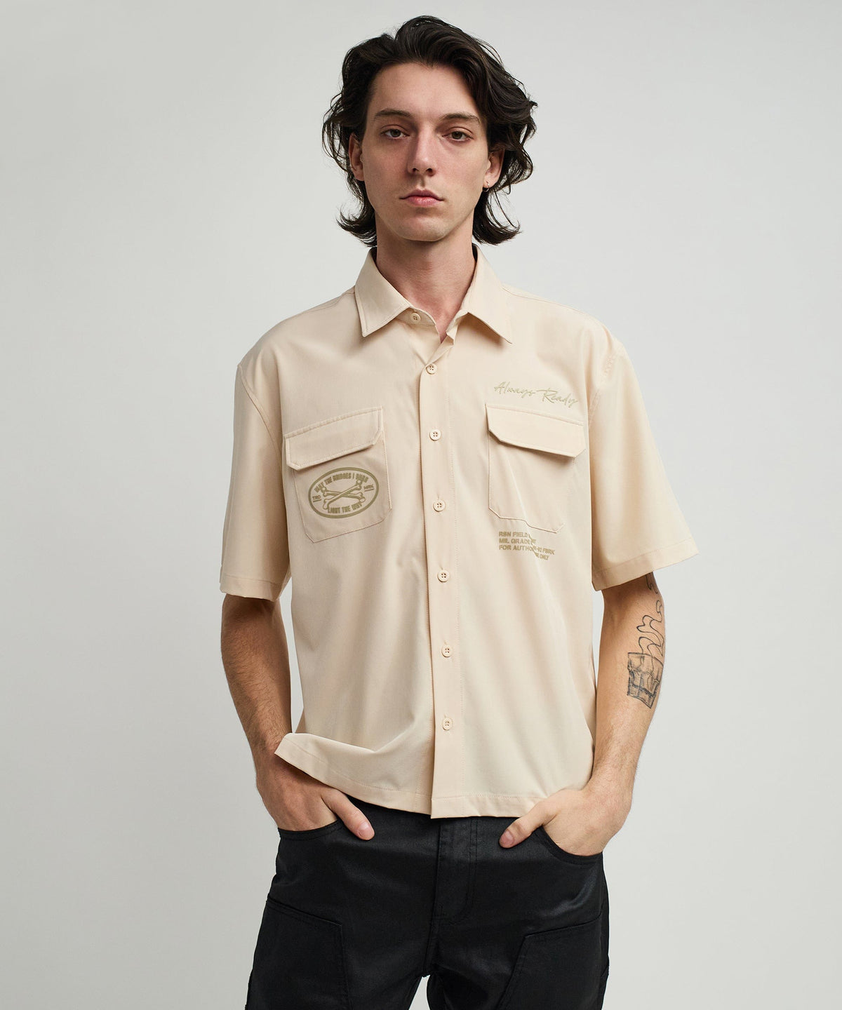 Reason Clothing Trending | Bridges Cargo Utility Shirt