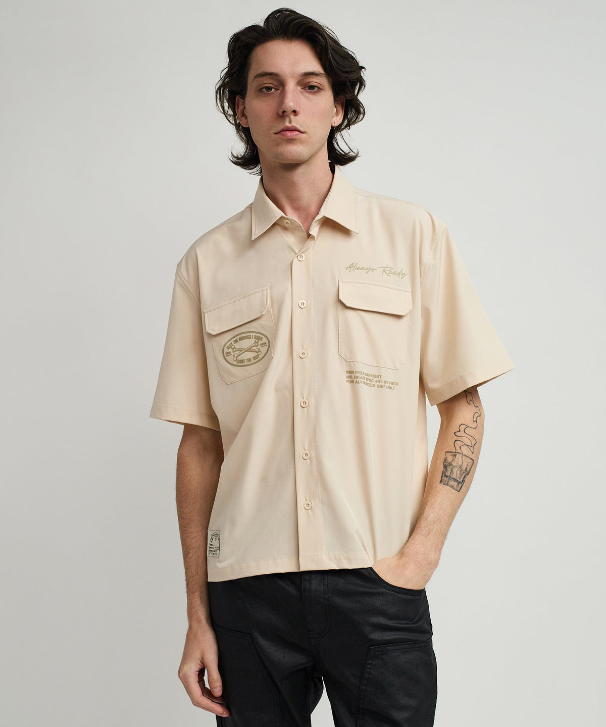 Reason Clothing Trending | Bridges Cargo Utility Shirt