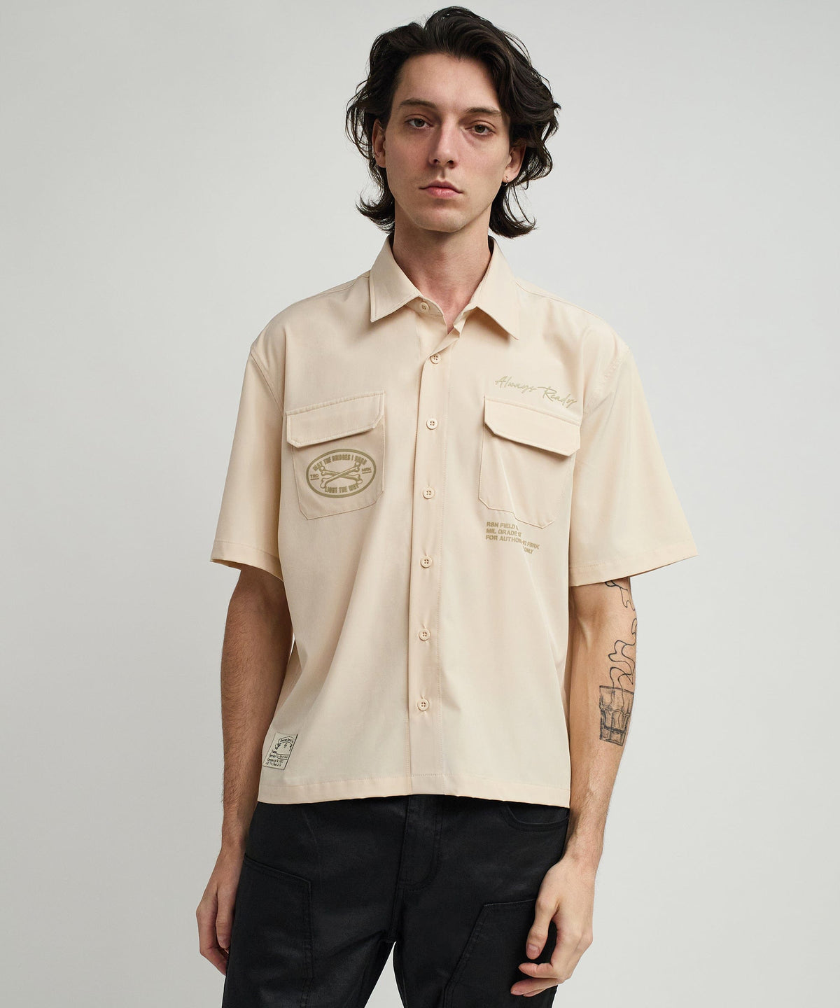 Reason Clothing Trending | Bridges Cargo Utility Shirt