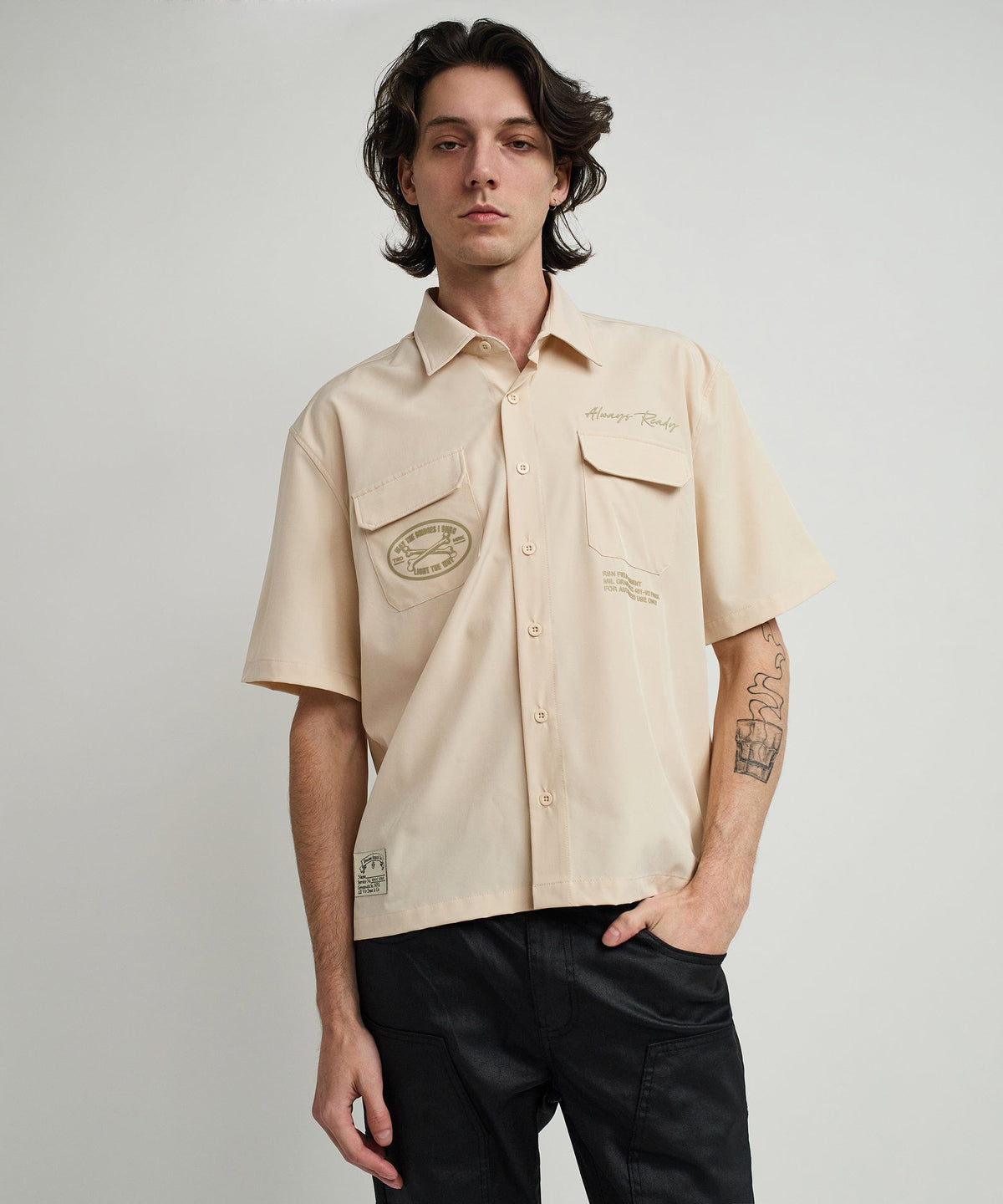 Reason Clothing Trending | Bridges Cargo Utility Shirt