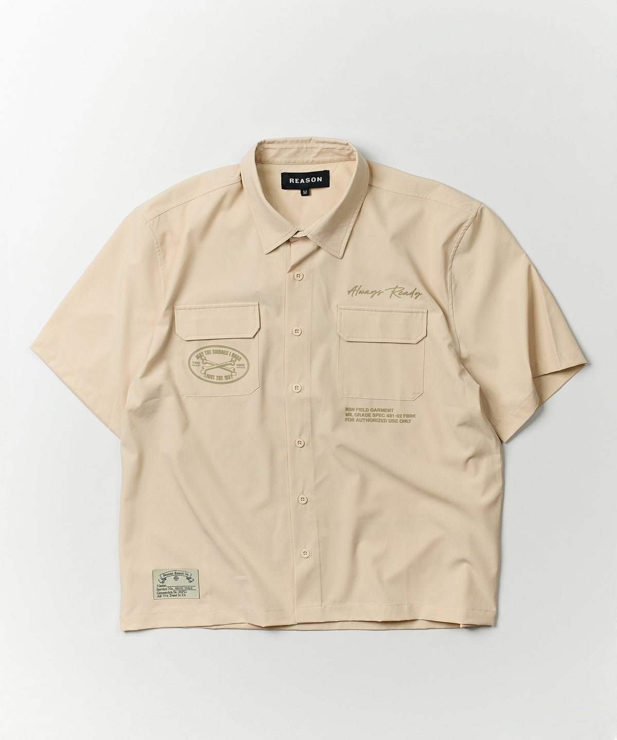 Reason Clothing Trending | Bridges Cargo Utility Shirt