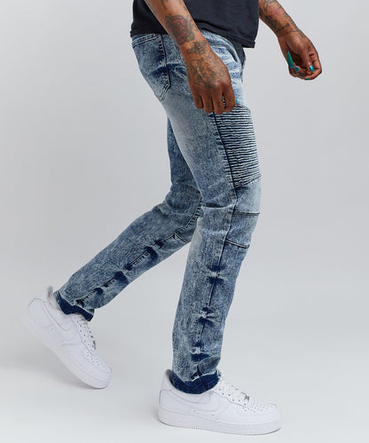 Reason Clothing Sale | Wright Denim Jeans - Blue