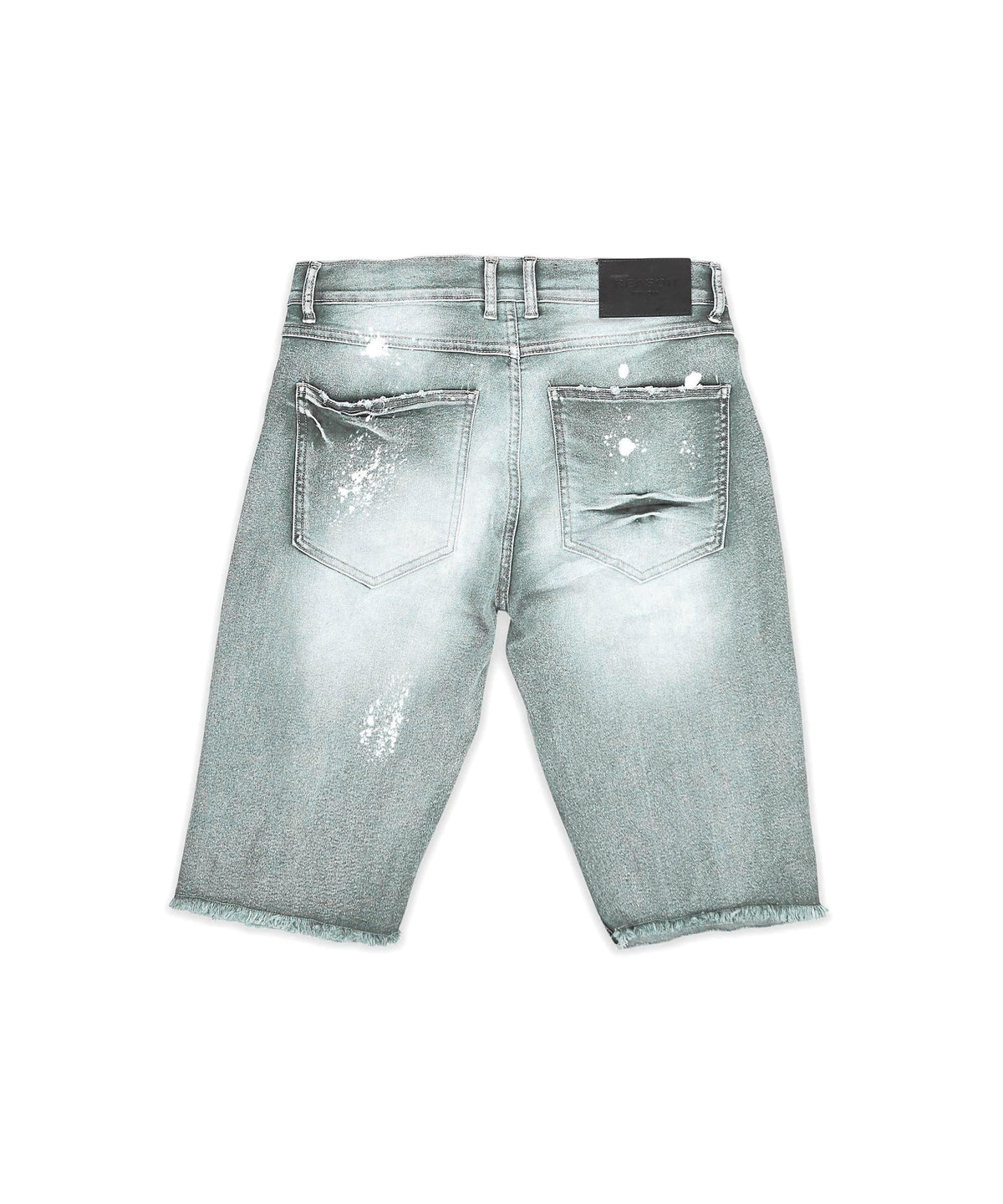 Reason Clothing Premium | Wavy Denim Shorts