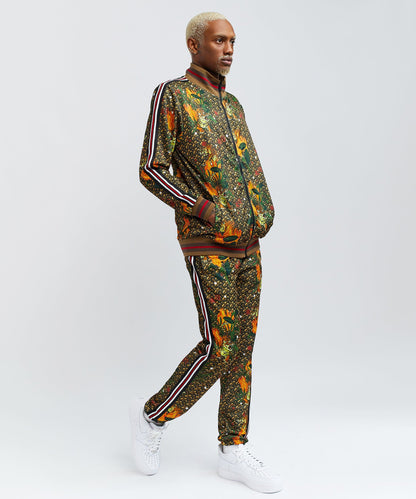 Reason Clothing Featured | Quick Tiger Print Monogram Track Set