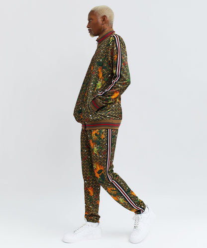 Reason Clothing Featured | Quick Tiger Print Monogram Track Set