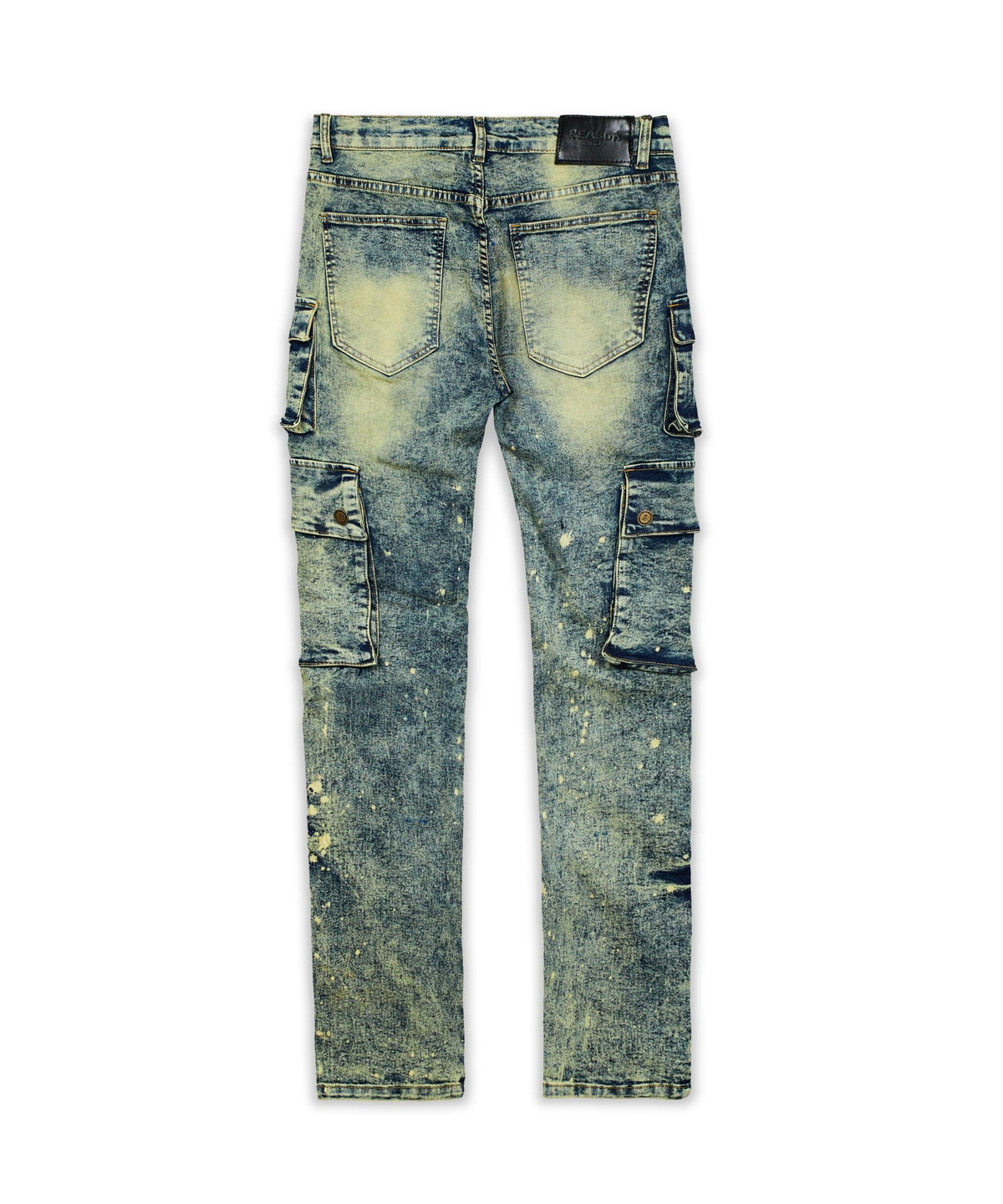 Reason Clothing Featured | Radical Paint Splatter Patch Jeans