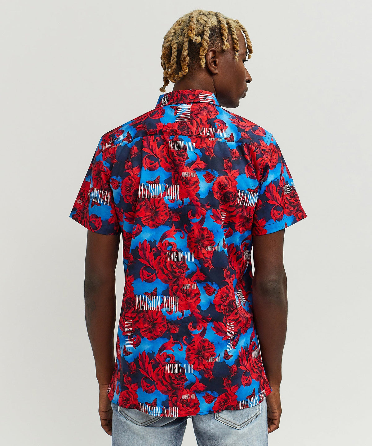 Reason Clothing Popular | Rose Short Sleeve Shirt